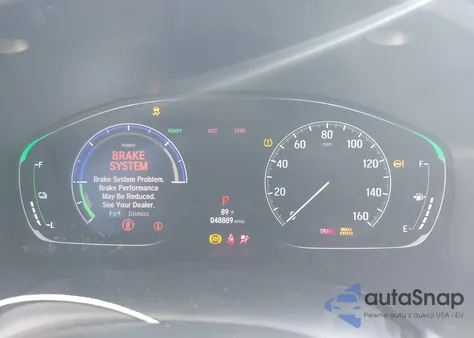 2022 Honda Insight Ex z USA, uszkodzony, nr VIN 19XZE4F56NE009853